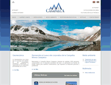 Tablet Screenshot of casapalca.com.pe
